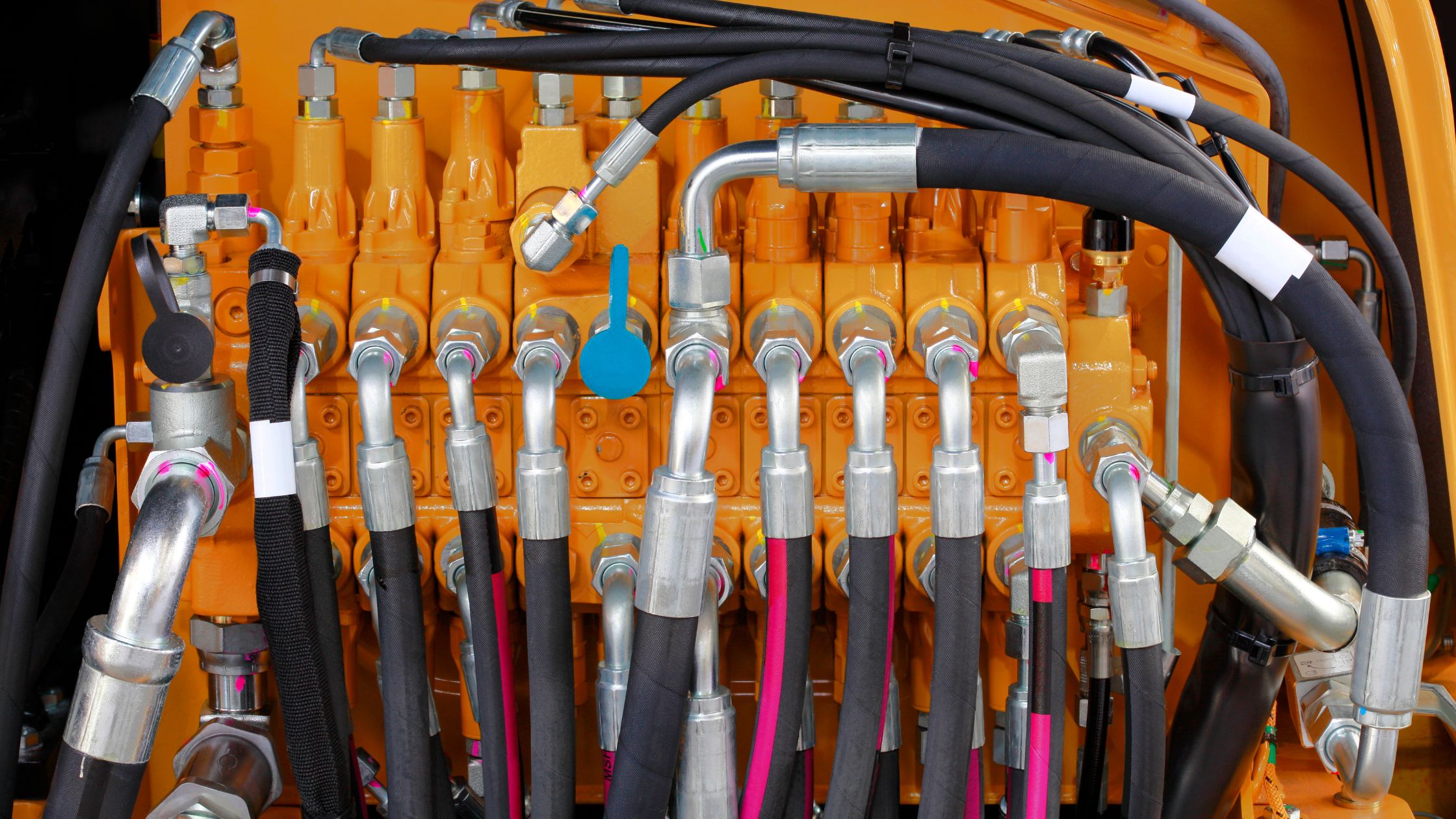 Hydraulic hose fittings used in modern low-carbon fluid power systems for efficient industrial machinery